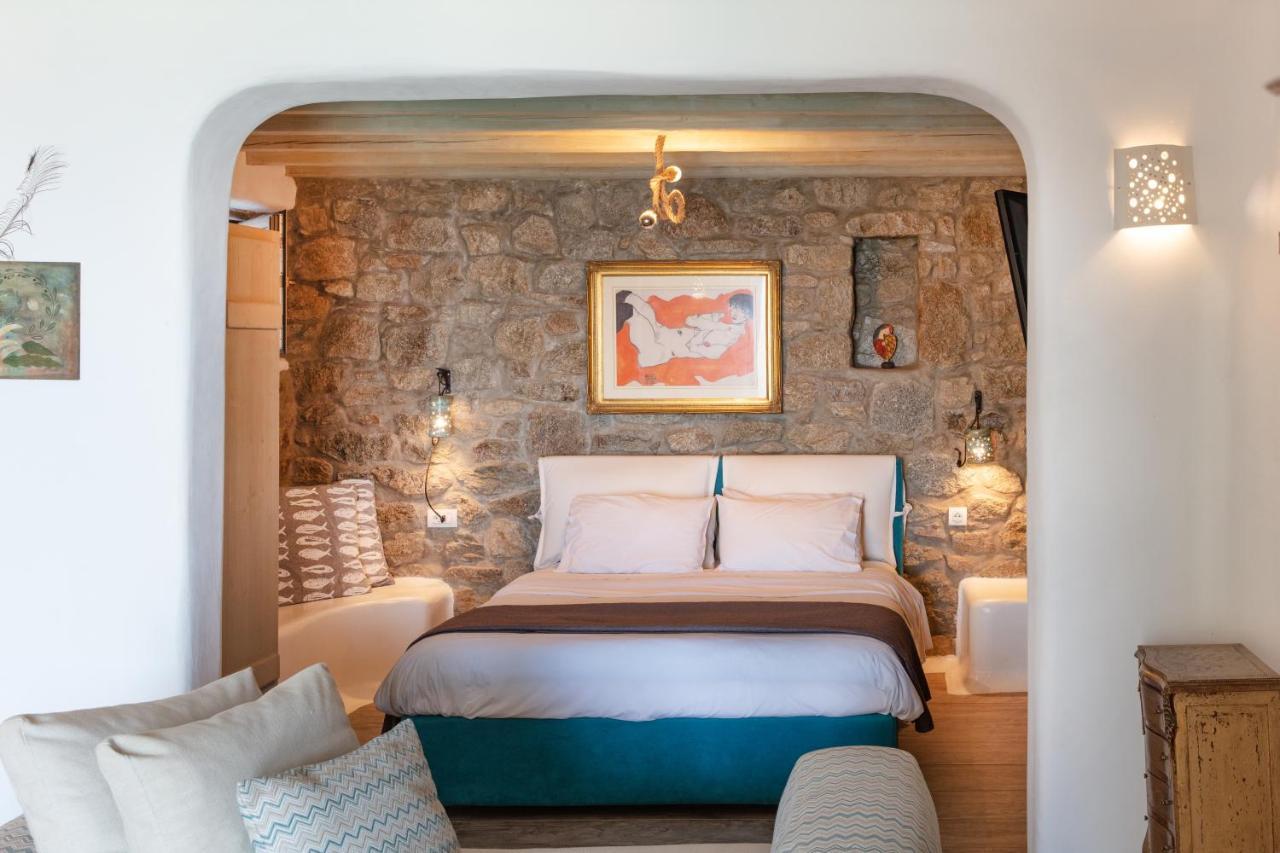 Amallini Suites Mykonos Супер Парадайз Бийч Екстериор снимка
