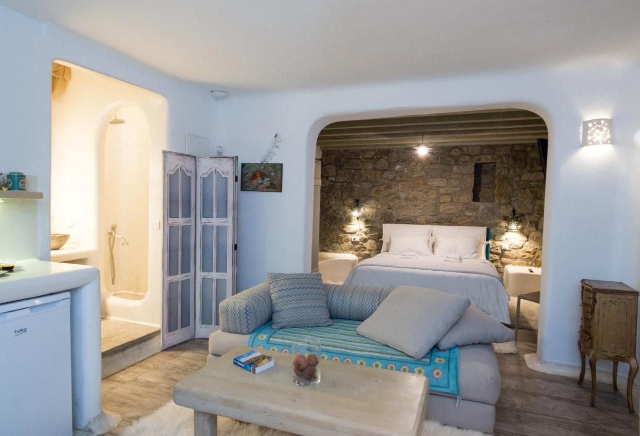 Amallini Suites Mykonos Супер Парадайз Бийч Екстериор снимка
